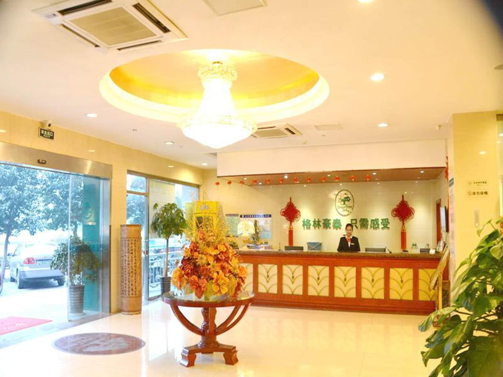 Greentree Inn Anhui Bengbu Longhu Express Hotel Экстерьер фото