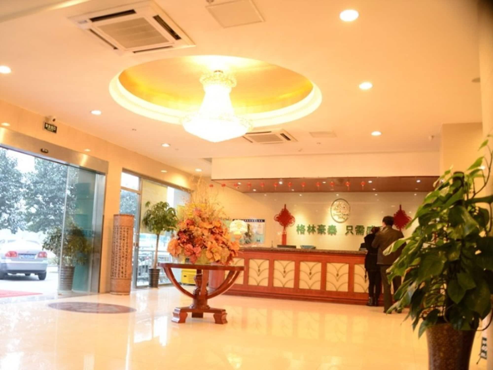 Greentree Inn Anhui Bengbu Longhu Express Hotel Экстерьер фото